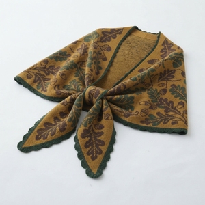 Écharpe-châle jacquard tricotée sur mesure, épaisse et chaude, pour l'hiver, poncho, écharpe enveloppante surdimensionnée pour femme, prix d'usine - Product Image 5