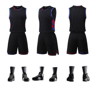 Camiseta de Baloncesto Reversible Personalizable para Hombre, 100% Poliéster, Económica, Transpirable, Uniforme Deportivo de Entrenamiento - Product Image 1