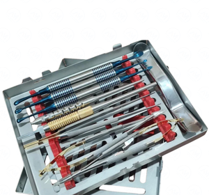 Kit de chirurgie orale manuel en acier inoxydable bleu de haute qualité allemande, outils dentaires parodontaux certifiés CE par Grip Surgical - Product Image 6