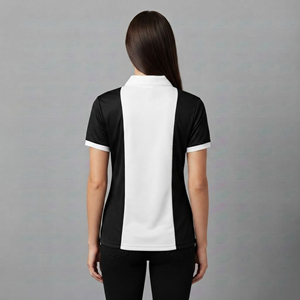 เสื้อโปโลผู้หญิงผ้าฝ้าย 100% ลายเรียบ สไตล์ลำลอง สำหรับฤดูร้อน แฟชั่นคลาสสิก ทรงพอดีตัว เหมาะสำหรับใส่เล่นกอล์ฟ พร้อมปักโลโก้ตามสั่ง - Product Image 3