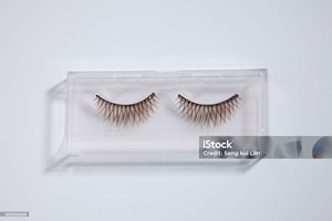 Extensions de cils 3D plates en ellipse faites à la main, couleur bordeaux, en PBT synthétique doux, mates et colorées pour greffe en salon - Product Image 5