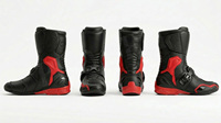 Sepatu Bot Motor Anti Air Desain Terbaru Streetwear Off Road Safety Desain Logo Kustom Sepatu Bot Biker Kulit Bernapas
