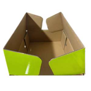 Caja de Cartón Rectangular para Mango, Papel Corrugado con Recubrimiento de Color CMYK Pantone, Logotipo del Cliente, Vietnam, Juego de Embalaje de Alta Calidad - Product Image 4