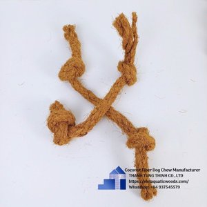 Jouet pour oiseaux en fibre de noix de coco, forme spirale, durable, à mâcher naturellement, pour oiseaux, toutes saisons - Product Image 3