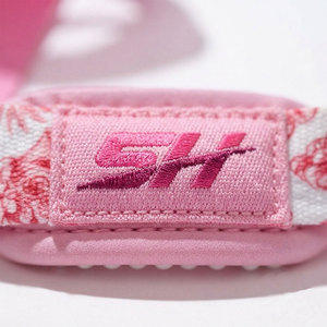 Hermosas Correas de Levantamiento de Pesas de Color Rosa, Antideslizantes, Amigables con la Piel, Ligeras, de Bajo Precio, con Estampado Floral y Servicio OEM - Product Image 3