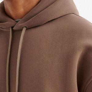 Sudadera con capucha para hombre, de tejido grueso, forro polar suave, corte holgado, estilo urbano, cálida, informal, personalizable. - Product Image 5