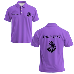 เสื้อถักคอตตอนสำหรับผู้ชายผ้าโพลีเอสเตอร์/ ผ้าฝ้ายระบายอากาศได้ดีสีทึบแฟชั่นลำลอง - Product Image 1