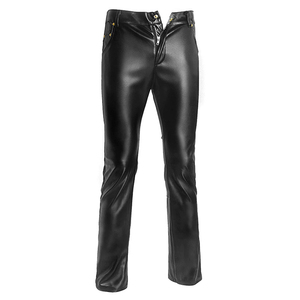 Wholesale Customized Genuine <b>Leather</b> New Design High Quality <b>Men</b> <b>Leather</b> <b>Pants</b> <b>Men</b> Outdoor Fashionable <b>Leather</b> <b>Pants</b> - Product Image 2