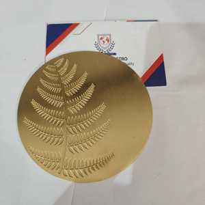 Royal Indian Heritage Hammered Solid Brass Tea Serving <b>Coaster</b> Intricate Polished Gold Plating For Luxury Dining <b>Table</b> Decor new - Product Image 6