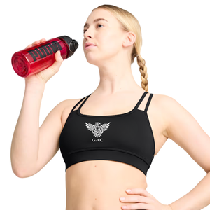 Women's <b>Cross</b> Back High Support Breathable Quick Dry Sports Bra Workout Yoga Gym Crop <b>Top</b> with Front Custom Logo OEM ODM - Product Image 3