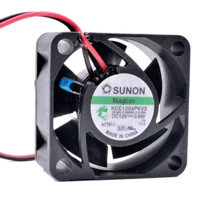 Sunon KDE1204PKV3 40x40x20mm 3-pin DC 12V 0,4 W 4020 4cm 6.3CFM 5200RPM <span class=keywords><strong>KDE1204PKVX</strong></span> portátil CPU Micro Axial ventilador de refrigeración - Product Image 3