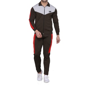 Wholesale Men's Running Zipper Hoodie With Jogger Pants Casual Training Sweat Suits - Product Image 5