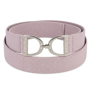 ODM Black Leather Equestrian Bit Belt <b>Silver</b> Horse Bridle Style <b>Waist</b> Strap - Product Image 2