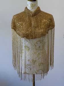 Nuevo Adorno de Encaje con Cuentas, Borlas y Perlas, Adorno Decorativo con Pedrería para Vestidos - Product Image 6