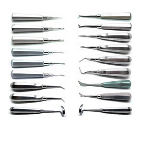 <b>Precision</b> Manual Stainless Steel Dental Instrument for Root Extraction Excellent <b>Tools</b> Featuring Silver Color by Blush surgical - Product Image 2