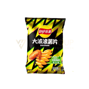 เลย์ บิ๊กเวฟ ริดจ์ โพเททโท ชิปส์ 70 กรัม HO G3 ผลิตในจีน - Product Image 1