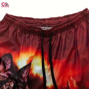 New Custom Design New Arrival Men Summer Short Sleeve T Shirts and Shorts <b>Twin</b> <b>Set</b> Contrast Color Men <b>Twin</b> <b>Sets</b> for Adults OEM - Product Image 5