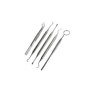 Kit Profesional de Examen Dental con Fuente de Alimentación Manual, Espejo, Sonda, Scaler y Juego de Instrumentos Quirúrgicos de Dentavex - Product Image 1
