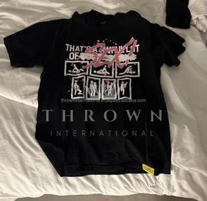 Camiseta Clásica Personalizable de Alta Calidad para Hombre, 100% Algodón Peinado, Estampado Serigrafiado, de Corte Holgado, SERIE WORLS THAT'S AWFUL LOT COUGH SYRUP - Product Image 5