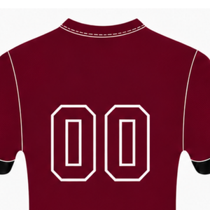 Maillot de football marron à manches courtes, léger, uniforme sportif, tenue d'entraînement, vêtements d'équipe - Product Image 4