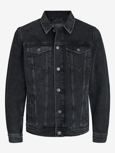 Veste en jean pour homme, veste en jean délavée, déchirée, décontractée, extensible, pour homme - Product Image 1