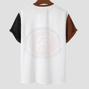 Camiseta de Hombre de Manga Corta, Corte Regular, 100% Algodón Tejido Lavado, Estilo Personalizado para Uso Diario, Transpirable y Ecológica - Product Image 2