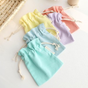 Plain Polyester/Cotton Drawstring Bags Eco Friendly Woven Muslin Pouches Water Resistant Durable for Storage and Gift Packaging - Product Image 1
