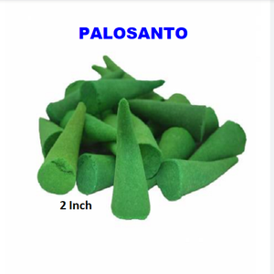 กรวยธูปปาโลซานโตธรรมชาติ ขายส่งจากแบรนด์ธูปชั้นนำ (สีเขียว) - Product Image 1