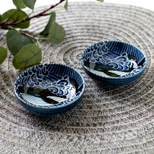 Shiranami Kujira 95 - Cuenco Zen Asiático de Cerámica Japonesa - Product Image 1