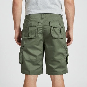 Pantalones cortos cargo para hombre, pantalones cortos utilitarios para hombre, ropa para festivales y fiestas, pantalones cortos por encima de la rodilla, pantalones cortos multibolsillos para senderismo y safari. - Product Image 4