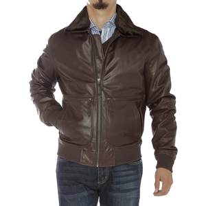 Premium Quality <b>Genuine</b> <b>Leather</b> <b>Jacket</b> for Men 2026 New Style <b>Leather</b> <b>Jacket</b> Supplier - Product Image 4