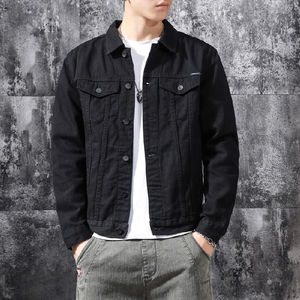 Venta Directa de Fábrica, Chaqueta Vaquera de Lona para Hombre, Diseño de Logotipo Personalizado, Alta Calidad, Impermeable, Resistente al Viento, Transpirable, para Invierno - Product Image 4