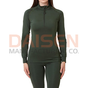 Women Equestrian <b>Base</b> <b>Layer</b> Breathable Horse Riding Show Shirt <b>Long</b> <b>Sleeve</b> Comfortable Stretch Top OEM Factory Supply - Product Image 6