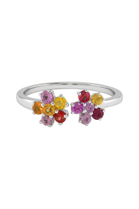 แหวนทับทิมเงินแท้ 92.5 รุ่น KLSR-11736 - Product Image 5