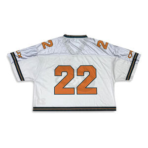 เสื้อยืดคอกว้างแขนยาวพิมพ์ลายตามสั่งจากโรงงาน OEM สำหรับผู้ชาย เสื้อยืดเจอร์ซีย์แขนยาวทรงหลวมสไตล์ลำลอง - Product Image 5