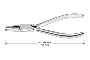 Pince à sertir avec sonde INOX 130 mm en acier inoxydable, outil de précision pour bijoux ZetomedPro - Product Image 3