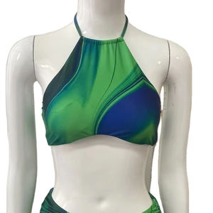 Unisex High Quality Customize Swimmer Bikini Set Bra and Underwear With Customize Logo Beach wear Bikini - Product Image 1