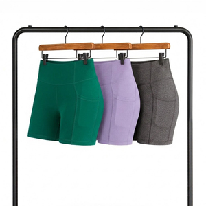 Shorts de cycliste taille haute pour femmes, haute compression, pour le sport, la gym et le yoga – Vente en gros - Product Image 1