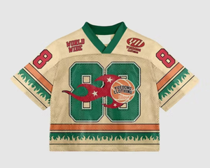 Men Sublimation Polyester Crop Printed Youth Manufacturer Shirt <b>Baseball</b> Football Boxy Fit Cropped Oversized T Shirt Custom - Product Image 2