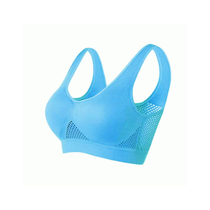 OEM ODM Women Fitness Activewear Bra Soft Seamless <b>Strappy</b> Back Gym Sports <b>Top</b> - Product Image 5