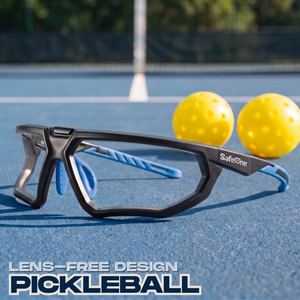 Lunettes de protection légères SafeOne AEGIS pour pickleball, lunettes sans verres pour pickleball - Product Image 3