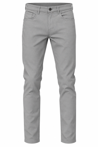 Pantalon chino en coton pour homme sur mesure, coupe slim, style décontracté, baskets blanches MI-07 - Product Image 3