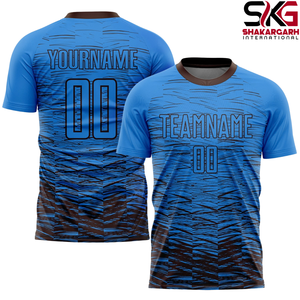 Conjunto de Uniforme de Fútbol Personalizado por Sublimación, Camiseta de Fútbol de Manga Corta de Secado Rápido y Transpirable para Adultos - Product Image 3