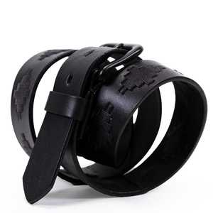 Étui en cuir véritable avec logo personnalisé, ceinture Polo pour homme, ceinture artisanale argentine brodée Gaucho, vente en gros de sacs et d'étuis LPB-0043 - Product Image 1