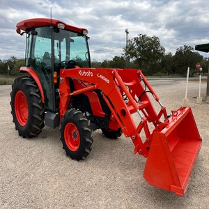 Tracteur compact agricole Kubota diesel 4x4 d'occasion avec chargeur et pelle rétrocaveuse, mini-tracteur utilitaire efficace pour l'agriculture intelligente - Product Image 1