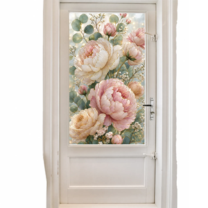 Eco Friendly Waterproof UV Printed Floral PVC <b>Window</b> <b>Decal</b> Decorative Glass Door Sticker for Home and Office <b>Window</b> Decoration - Product Image 3