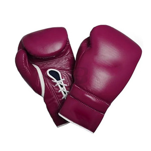 ชุดชกมวย MMA คุณภาพสูงระดับพรีเมียม พร้อมเชือกผูก  รับทำโลโก้  ถุงมือสำหรับฝึกซ้อมระดับมืออาชีพ หนังวัวแท้ ซับเหงื่อได้ดี - Product Image 3