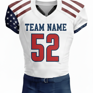 Uniforme Personalizado de Fútbol Americano, Servicio OEM, Último Estilo, Personalizado, Corto, Transpirable, de Secado Rápido - Product Image 4