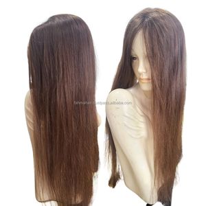 วิกผมต่อแบบชาวเรมี่100% ยาวปานกลางสีน้ำตาลขนาด8x7ของอินโดนีเซีย - Product Image 6