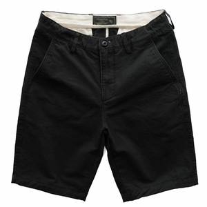 Shorts décontractés de haute qualité pantalons vêtements de travail Shorts Chino couleur unie hommes Streetwear tenue quotidienne - Product Image 4